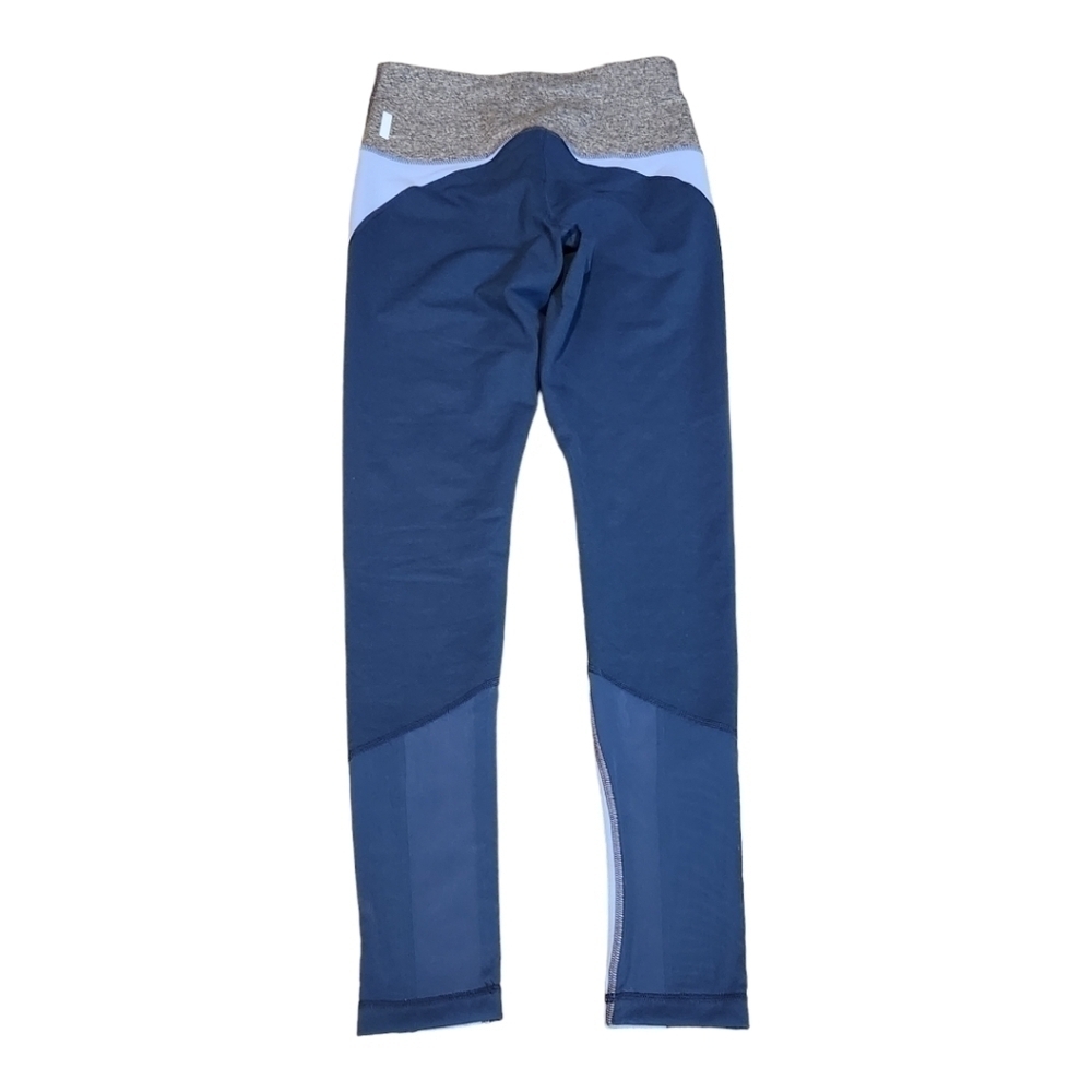 Zella NWOT Women's Colorblock Gray and Blue Workout Yoga Leggings, Small - Picture 7 of 12
